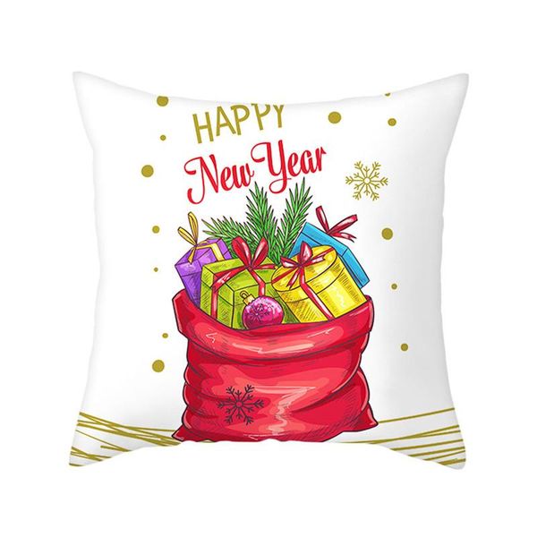 

fuwatacchi christmas pattern cushion cover cute gift decorative pillow covers for home sofa polyester throw pillowcases 4545cm swy wmtsgc
