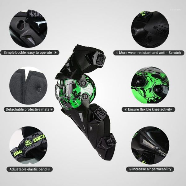 

1 pair men motorcycle protective kneepad motocross racing knee protector guards armor kneepads guards gear for motorcycle riding1