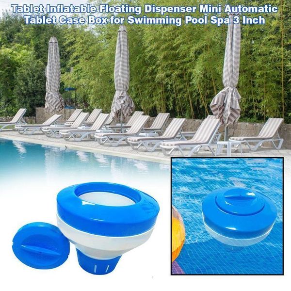 

pool automatic applicator floating chlorine dispenser disinfection 3 inch pump water cleaner swimming pool accessories1