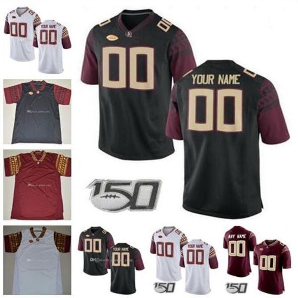 

2021 fsu college florida state seminoles football jersey jalen ramsey travis tamorrion terry blackman amari gainer dalvin cook samuel jr., Black