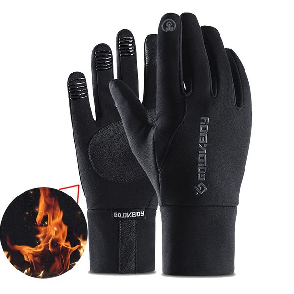 

warm winter men women waterproof touch snowboard sport outdoor sports windproof snow skiing motorcycle gloves, Blue;gray