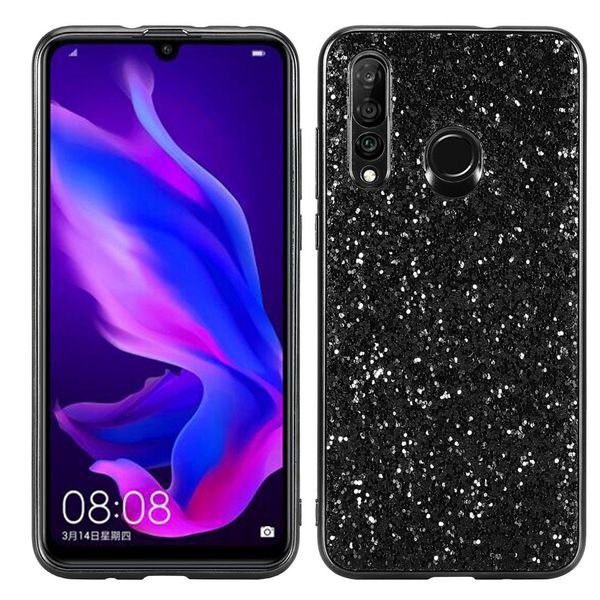 

glitter powder shockproof tpu protective case for huawei nova 4