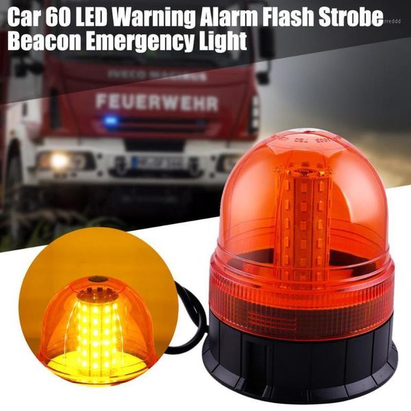 

40-80 led car flashing strobe beacon emergency warning alarm flash light amber for truck school bus engineering vehicle 12-24v1