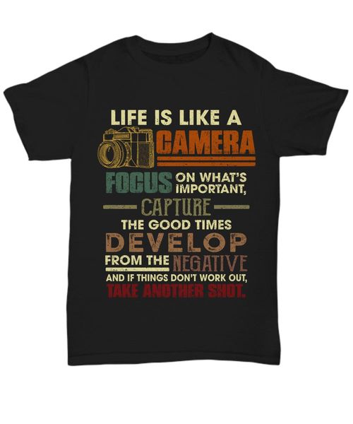 

life is like a camera gift for pgrapher i love cameras tee new plus size homme summer short sleeve hooded sweatshirt hoodie men t shirt