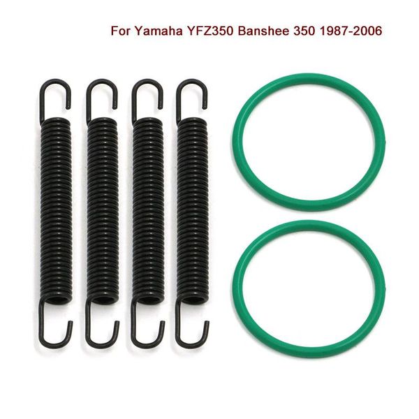 

exhaust pipe springs hooks o ring gasket kit for yfz350 banshee 350 yfz 350 1987 - 2006 2005 2004 2003 2002 2001 2000