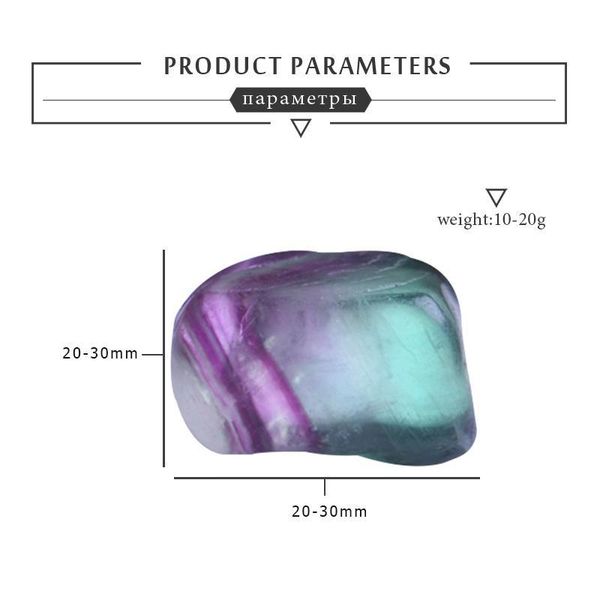 

3pc colorful natural fluorite crystal quartz crystal magic repair healing crystal can be used for home decoration jlladh, Black