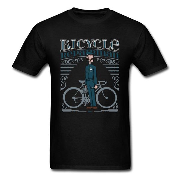

bicycle repairman retro black letter printed clothes biker rider tees clothes plus size sport hooded sweatshirt hoodie t shirt