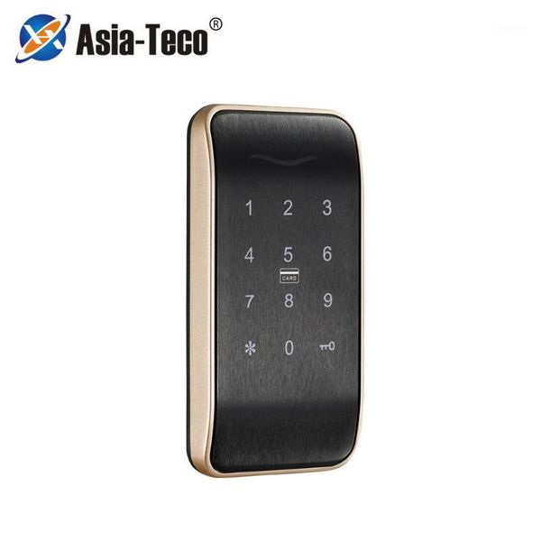 

password card locker lock gold silver black color optional sauna library gym lock1