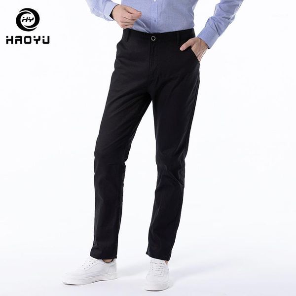

mens pants new quick drying 2018 new arrival autumn winter men brand clothing casual pants cotton slim fit maletrousers regular1, Black