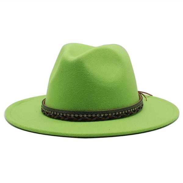 

wide brim hats winter womens hat fedora spring boater summer big fashion imitation wool mens felt floppy, Blue;gray