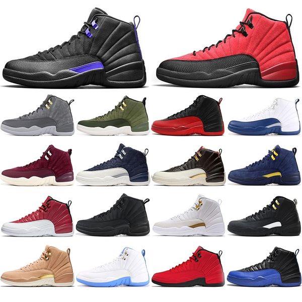 

new arrival jumpman 12 international flight sport sneakers 12s basketball shoes for men reverse the master dark concord mens trainers shoe