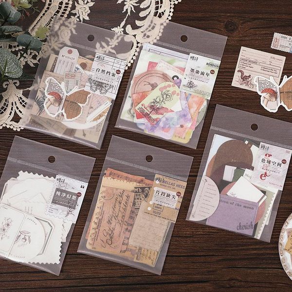 

white kraft paper material collage card one paper cloud series creative vintage material scrapbooking diy decorative backing pap