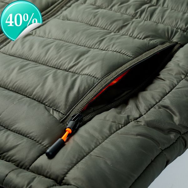 

men's winter warm outdoor down jacket fashion 07fgacb, Black