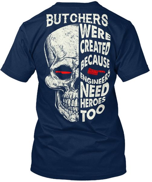 

смешная тенниска butcher мясники были созданы потому что инженер потребность стандартный мужская футболка летняя майка с капюшоном спорта ho