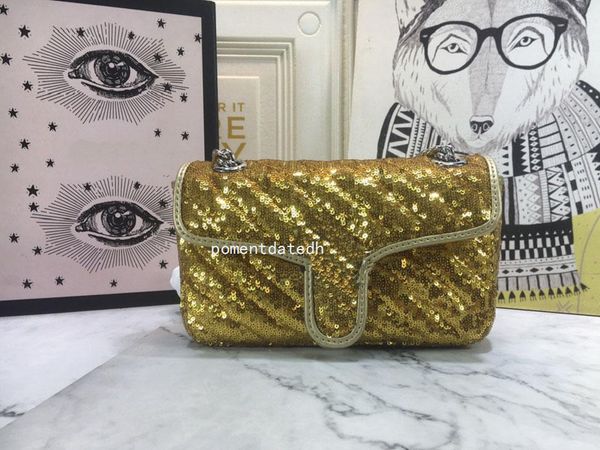 

female designer new sequin 2021 shiny handbag messenger bags handbag shoulder bags clutch bag coin bag messenger qynf kqef4