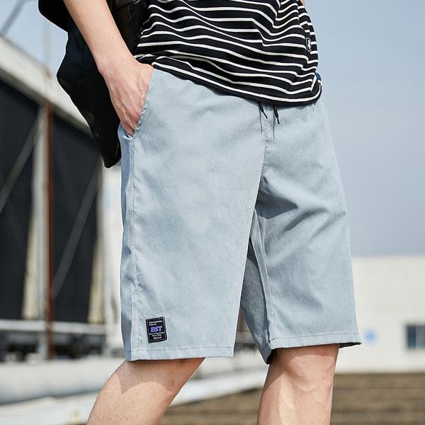 

men's shorts summer korean fashion 2021 pants tooling casual beach sports, White;black