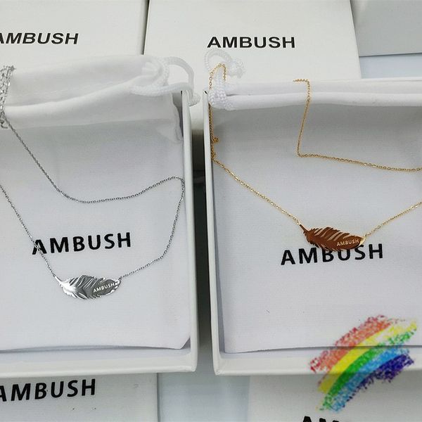 

43cm alloy solid necklace men women with original gift box and cloth bag accessories, Silver