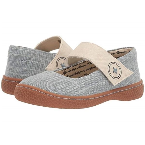 

livie & luca adorable flax canvas little girl and todders children's shoes y201028