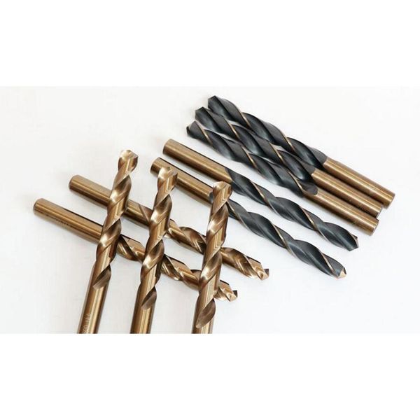 

two-tone cobalt drill bits for metal wood working m35 hss co steel straight shank 9-14mm twist drill bit jllbbp yy_dhhome