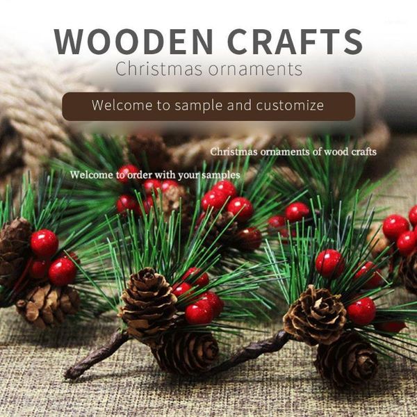 

mini christmas tree gift ornaments xmas 5pcs/set table ornament 5pcs christmas flower festival artificial flower pendant1