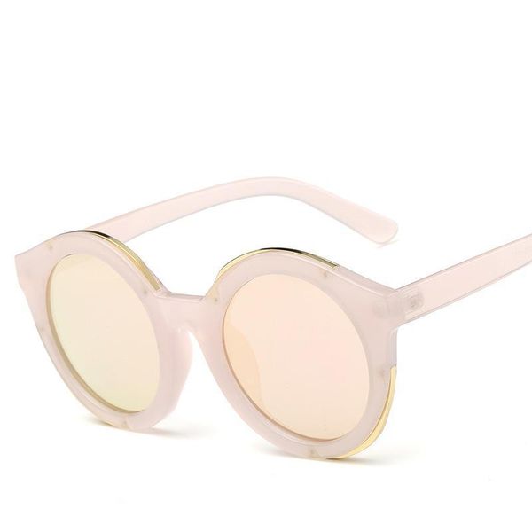 

sunglasses brand vintage women good quality big frame selling sun glasses 6 colors oculos uv400, White;black