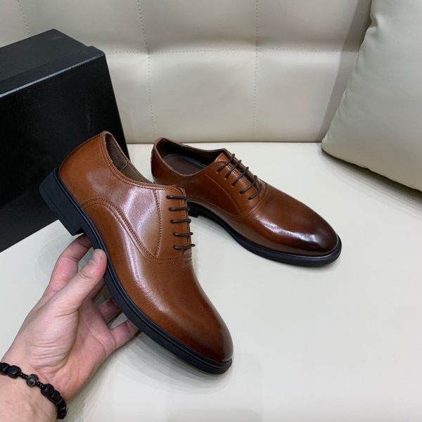 

mens fashion classic business suit oxfords men brand genuine leather party wedding dress shoes zapatos hombre size 38-44, Black