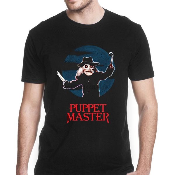 

puppet master vintage movie horror summer tee shirts casual streetwear cotton new funny mens t shirts sport hooded sweatshirt hoodie