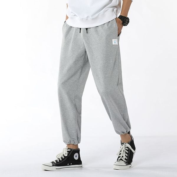 

3amam pants men's casual sports casual korean fashion pantsloose pants versatile thin capris fashion small leg sports autumn hxywu, Blue