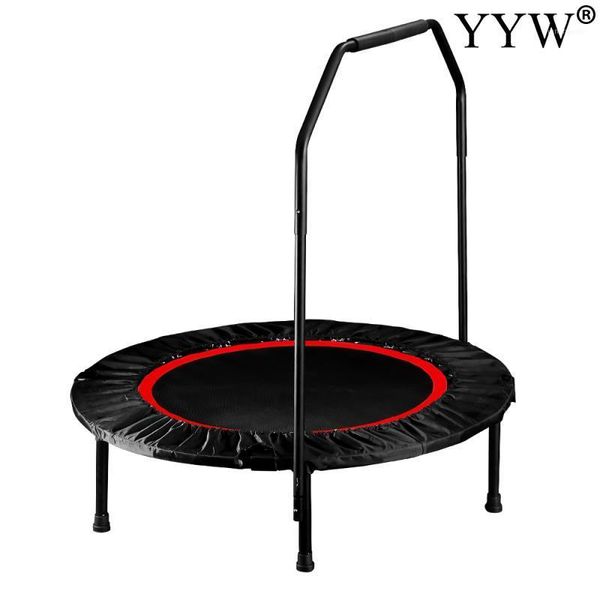 

trampolines 40 inch trampoline with handle bar for adults/children fitness indoor/outdoor bungee rebounder jumping cardio trainer1