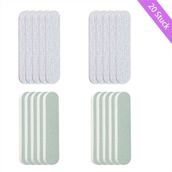 

20pcs nail sanding strip nail file manicure tool art polishing strip nails buffer beauty tools diy salon