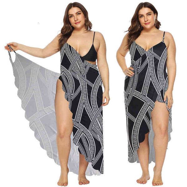 

plus size cover up beach woman summer beachwear ladies fashion beach dress bikini bathing suit coverups long party dresses, White;black