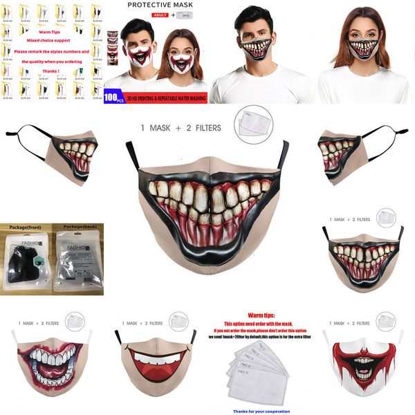 

printing grimace mouth hd 3d day saints' all pattem face mask adults reusable protective pm2.5 bchv k7l3