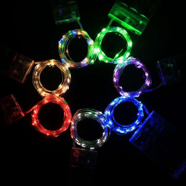 

20 50 100leds garland string lights copper wire fairy lights holiday lamp for christmas tree wedding party home decoration swy bbyzhi