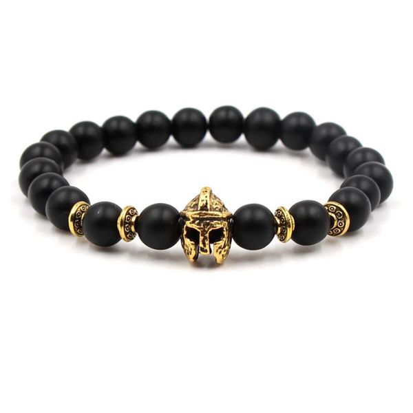 

модный hombre камень мужчина masculina для шлет bileklik erkek pulseira lava браслет женщина шарм горячие wmtsrs ювелирных изделий йога otsw, Black