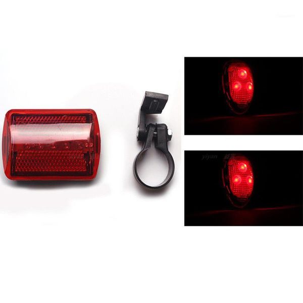 

bike lights 5 led rear tail light lamp bulb red back for mountain bicycle safety warning flashing reflector accessories1