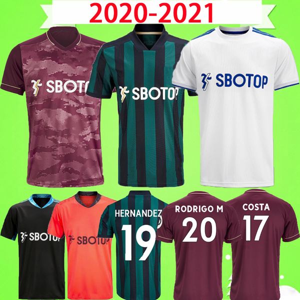 

2020 2021 футбольные майки leeds united, 100-летие costa празднует столетний юбилей, комплект футболок bamford clarke, 100 лет, мужской детс, Black;yellow
