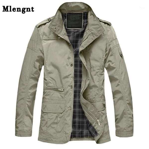 

m-5xl men long trench coat for spring autumn thin windbreaker parka summer thin varsity khaki outerwear male jacket casual baggy1, Black;brown