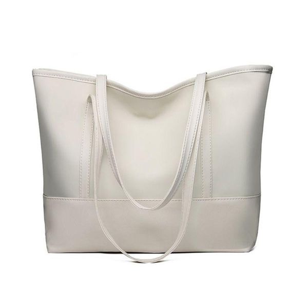 

women girls leather handbag shoulder bag large capacity tote messenger satchel