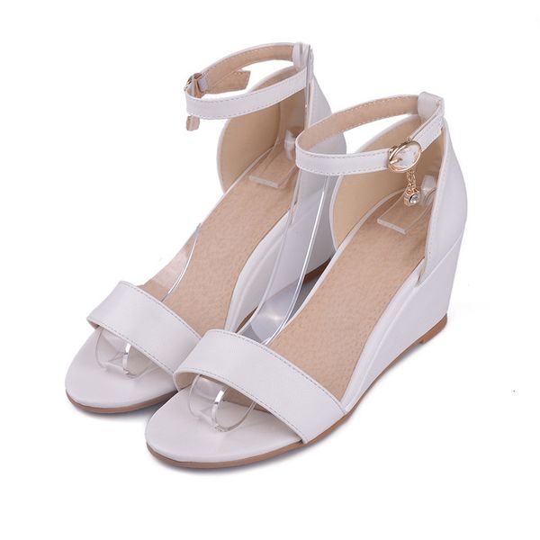 

2021 new women's sandals, buckles put on shoes for girls white yh4z, Black