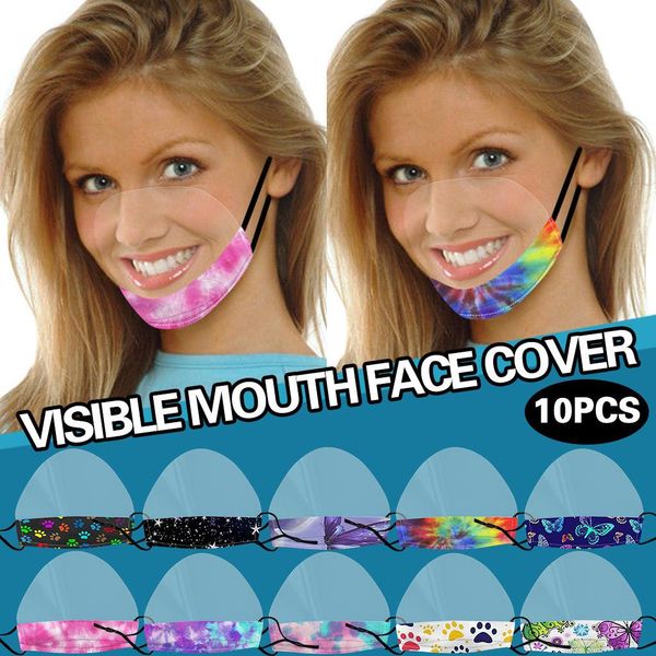 

mscara быстрая доставка оголовье masque mascarilla улыбайтесь маска для лица с clear vinyl видимый expression lip reading маска нет tejida s