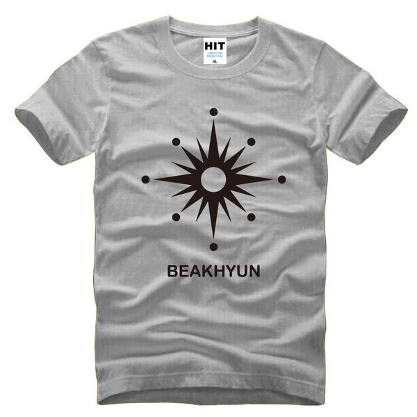 

star concert fans wolf 88 baekhyun print t shirt tshirt 2016 new short sleeve casual t shirt camisetas hombre sport hooded sweatshirt hoodie