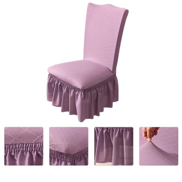 

1pc home restaurant chair cover integrating decor anti-fouling covers