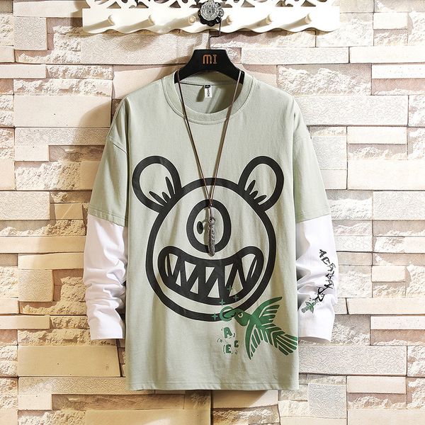 

2021 new short-sleeve shirt short-sleeve, rear-imprinted. from punk plus sweatshirt size. n2iq, Black