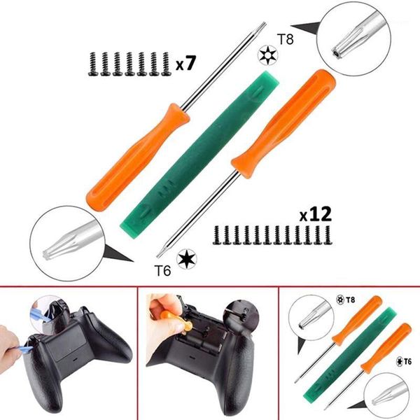 

3.5mm headset connector jack plug replacement port socket for one elite controller with t6 t8 screwdrivers1