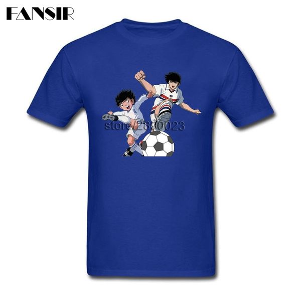 

big size captain tsubasa anime latest designed s boy white short sleeve custom group brand sport hooded sweatshirt hoodie men t shirt