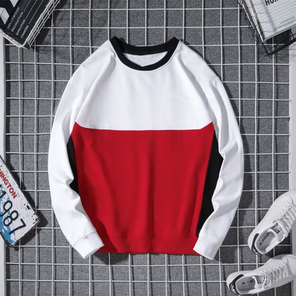 

2021 fashion sweatshirts spring autumn new hoodie mens o-neck sweatshirt for young men d7gb, Black