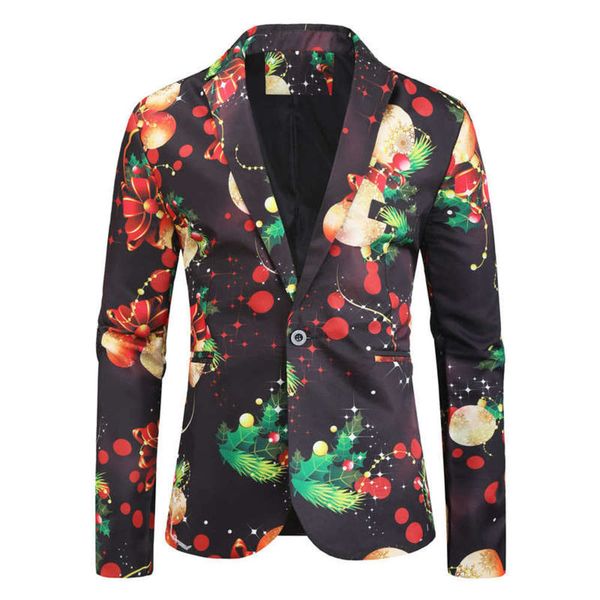 

men's 2019 trend new casual fashion 3d printed suit coat, White;black