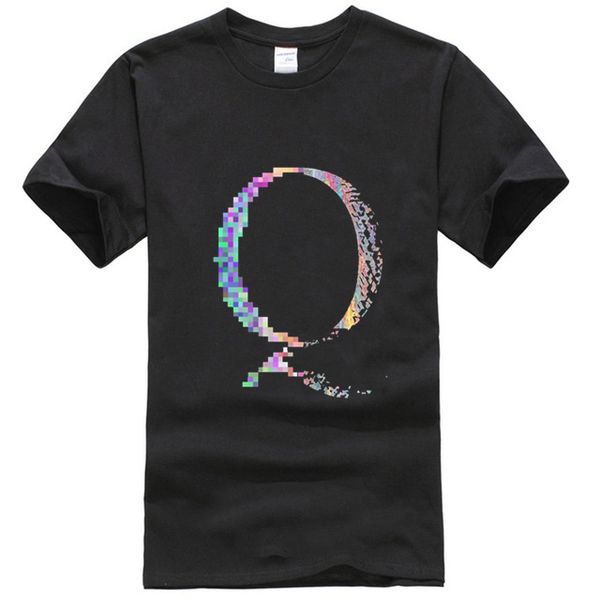 

glitch t shirt qanon glitch t-shirt oversize short sleeves tee shirt beach funny male graphic cotton tshirt sport hooded sweatshirt hoodie