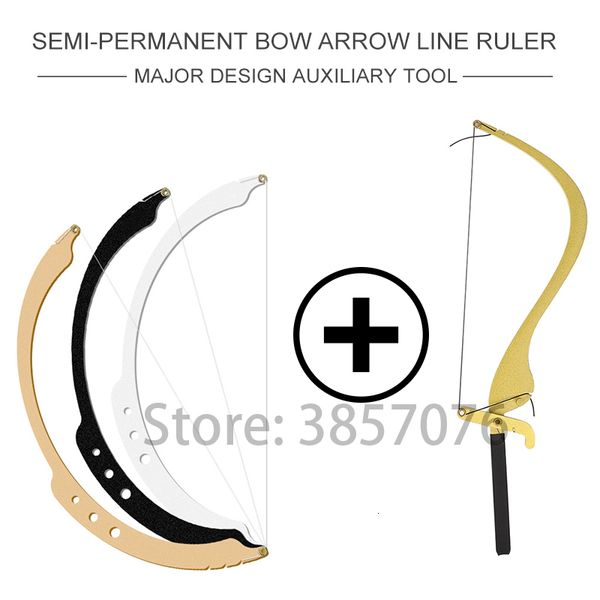 

3pcs eyebrow ruler with strings permanent bow arrow line ruler microblading pen positioning measuring stencil eyebrow ruler
