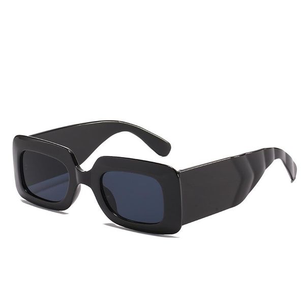 

sunglasses vintage square sun glasses designer men women rectangle retro eye shadow oculos occhiali da sole, White;black